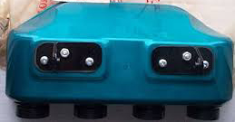 Honda 750 air filter case blue 17214-300-040AZ